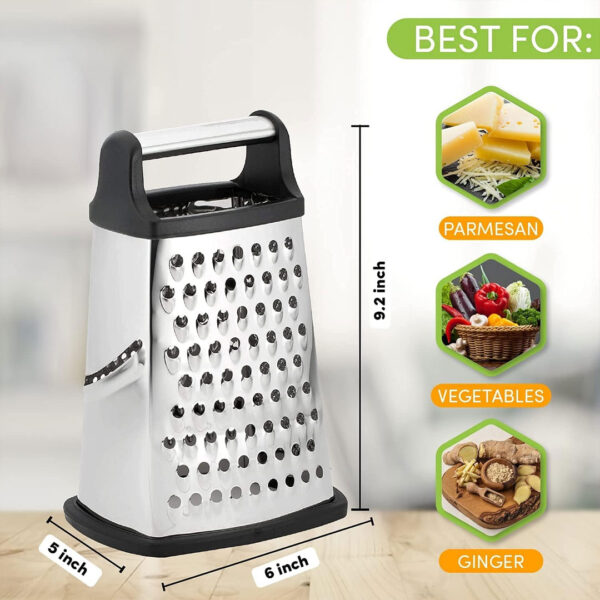 4-Sided Stainless Steel Box Grater