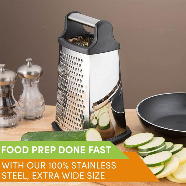 4-Sided Stainless Steel Box Grater
