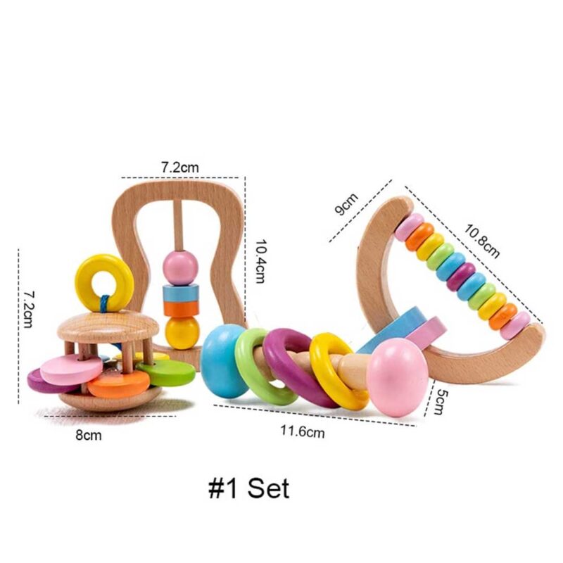 4pc-Wooden-Colorful-Baby-Rattle-Set-4 4-Piece Wooden Baby Rattle Set – Colorful Sensory Toys for Infants