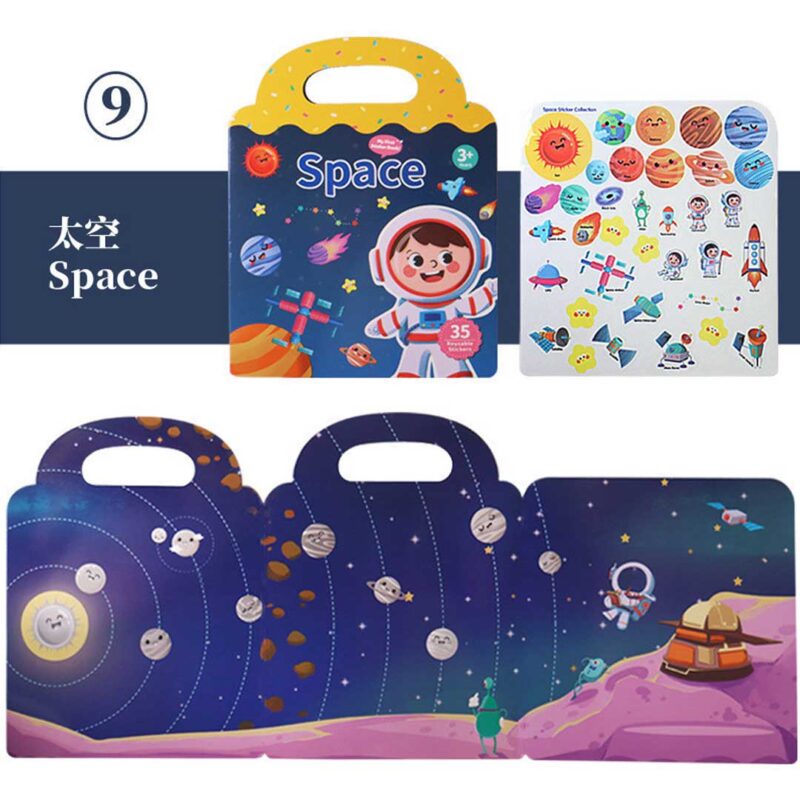 Educational Sticker Books for Kids