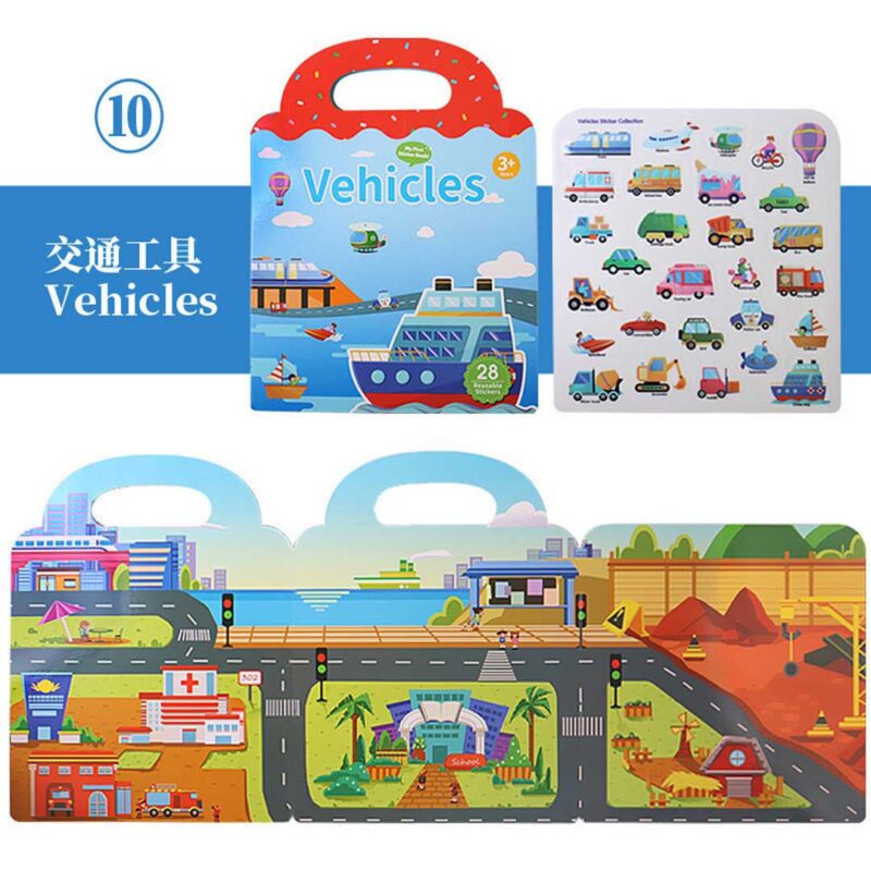 Educational Sticker Books for Kids