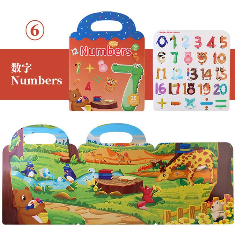 Educational Sticker Books for Kids