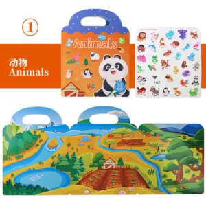 Educational Sticker Books for Kids