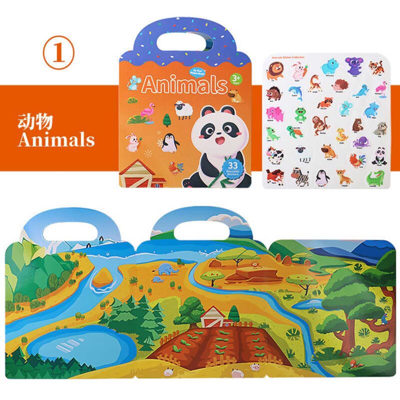 Educational Sticker Books for Kids