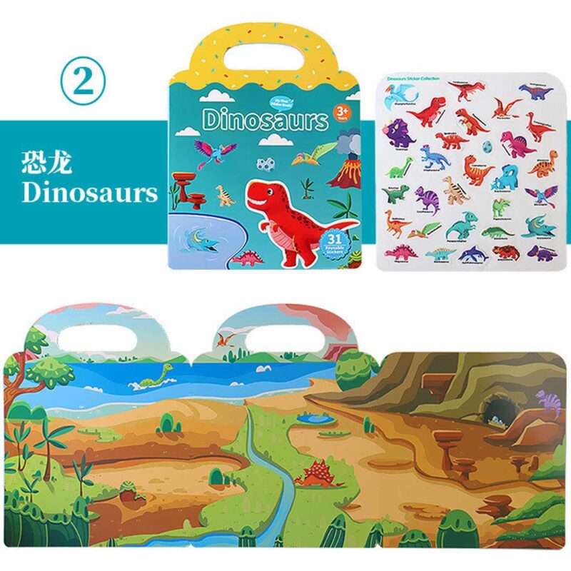 Educational Sticker Books for Kids