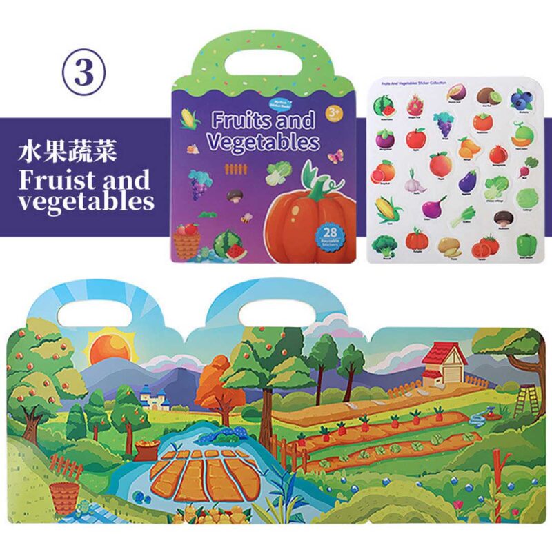 Educational Sticker Books for Kids
