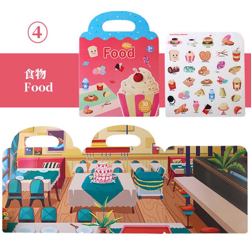 Educational Sticker Books for Kids
