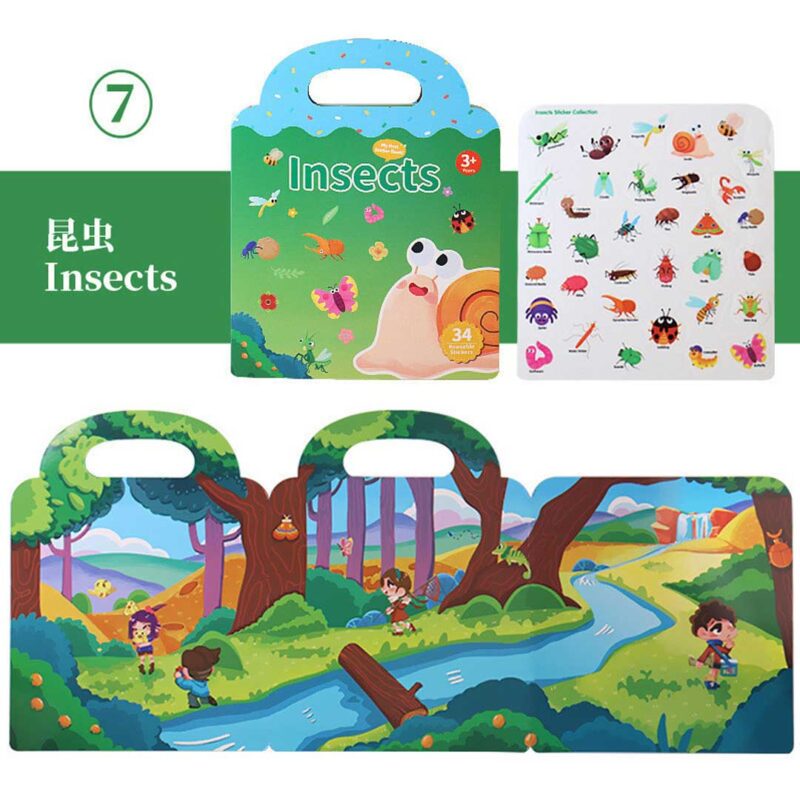 Educational Sticker Books for Kids