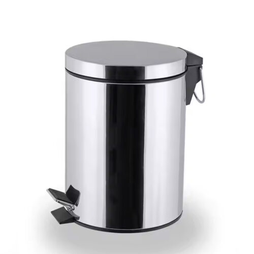 Soft Closing S/Steel Pedal Bin - LIVORA