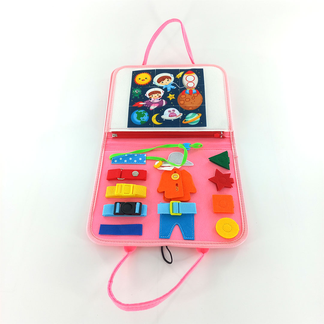 Montessori-Busy-Board-for-Toddlers-pink