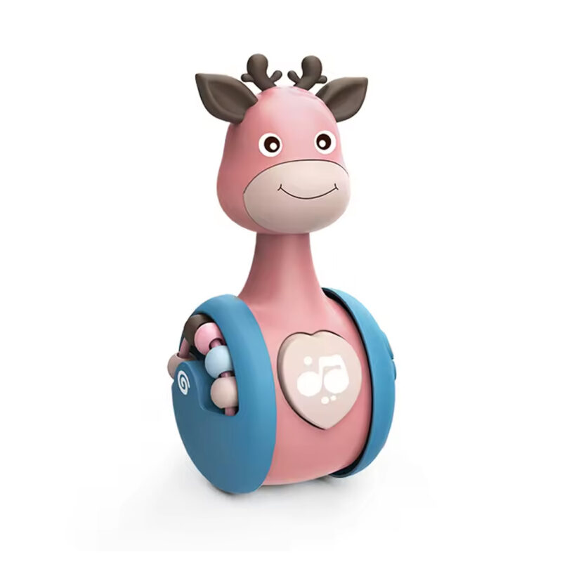 Sliding-Deer-Tumbler-Toy-1 Musical Rolling Deer Tumbler Toy