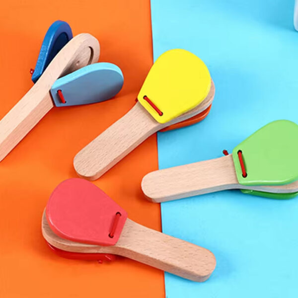 Wooden Castanet for Kids