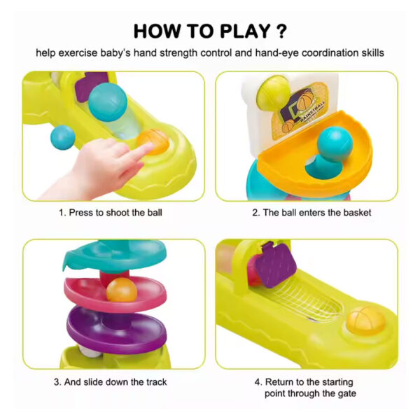 Ball Shooting Toy For Toddlers