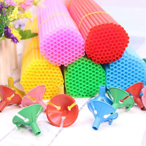 Balloon Stick and Holder Set