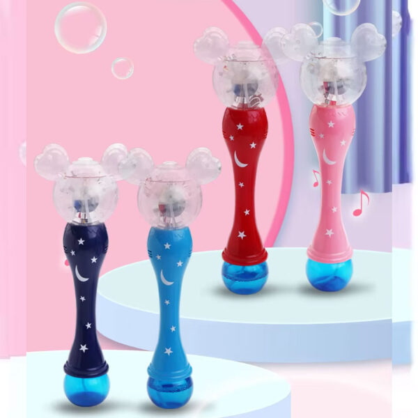 Bubble Wand Toy with Lights & Music