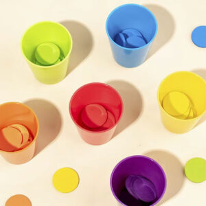Colour Sorting Cup Game