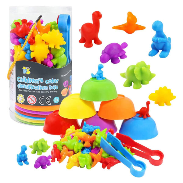 Counting & Sorting Toy Set - Dinosaur Themed