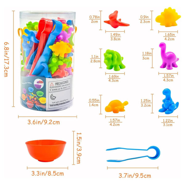 Counting & Sorting Toy Set - Dinosaur Themed
