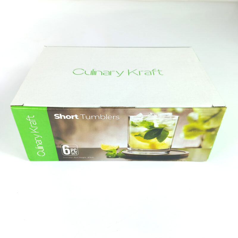 culinary-kraft-whiskey-glass-4 6pc 300ml Whiskey Glass Set - Culinary Kraft