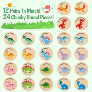 Dinosaur Memory Matching Game For Kids