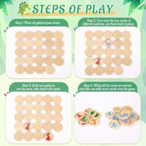 Dinosaur Memory Matching Game For Kids
