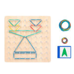 Montessori Geoboard for Kids