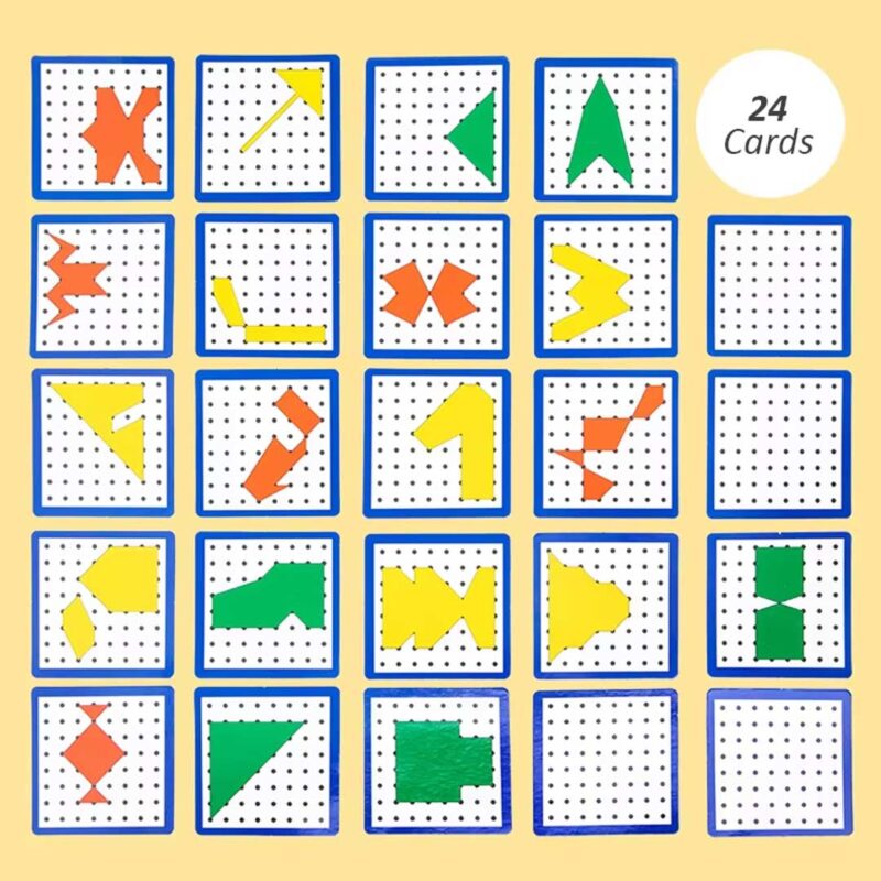 Montessori Geoboard for Kids
