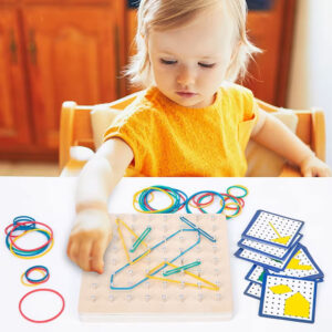 Montessori Geoboard for Kids