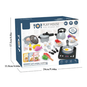 Kitchen Play Set – Pretend Cooking Toy for Kids'