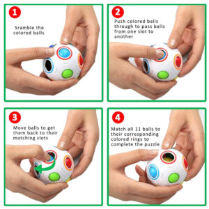 Ball Sort Puzzle – Color-Matching Toy for Kids