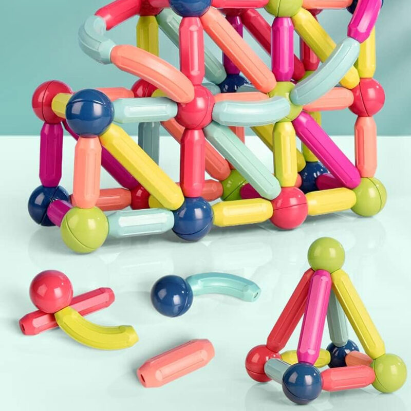 100pc Magnetic Sticks Building Set for Kids
