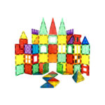 60pc Magnetic Building Tile Set Toy