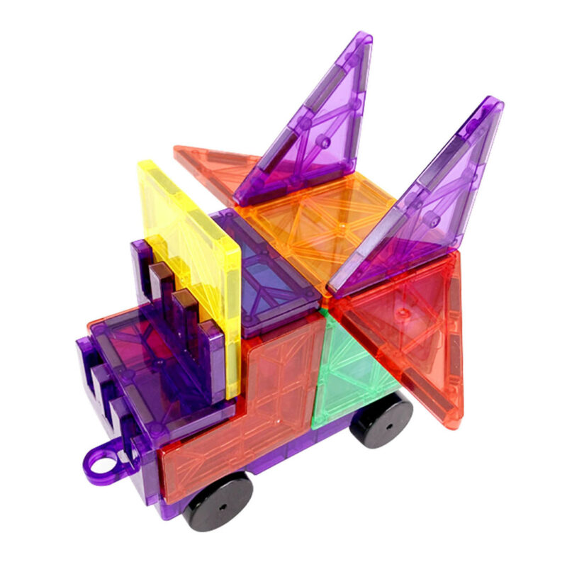 60pc Magnetic Building Tile Set Toy