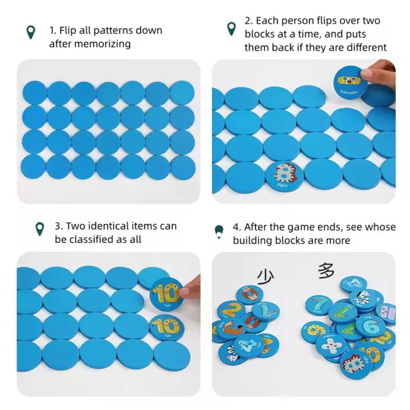 memory-matching-game-2 Wooden Memory Matching Game