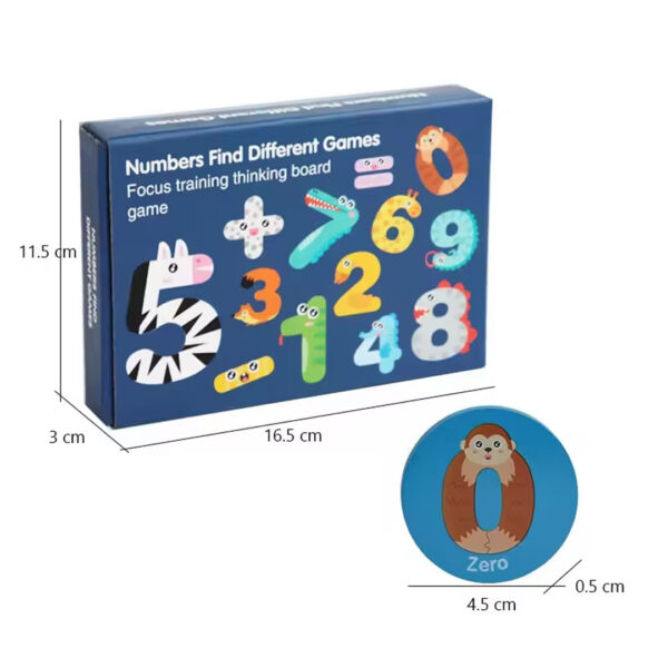 Wooden Memory Matching Game