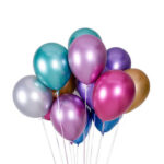 50pc Metallic Balloon Set