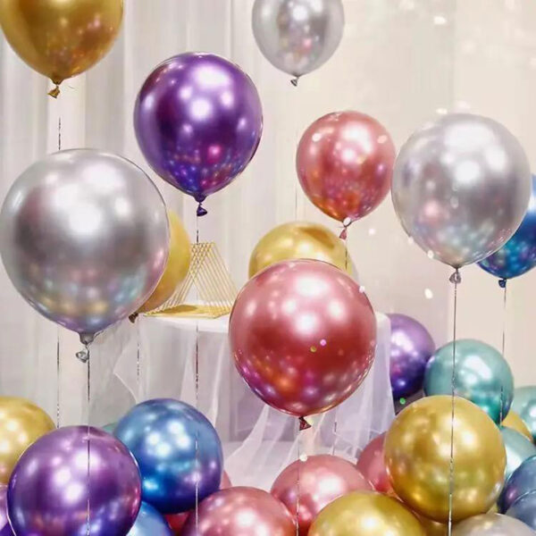 50pc Metallic Balloon Set