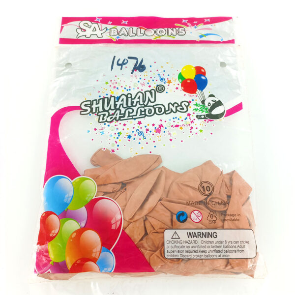 metallic balloons