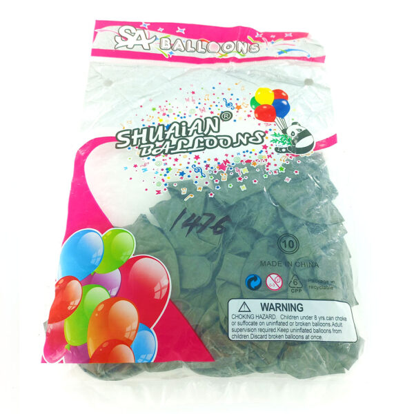 metallic balloons