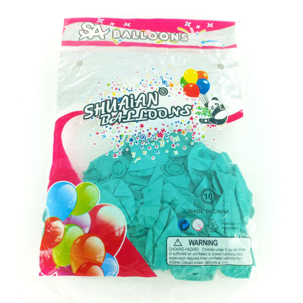 metallic balloons