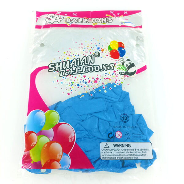 metallic balloons