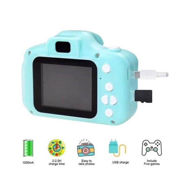 Mini Digital Camera for Kids (with Memory Card Slot)