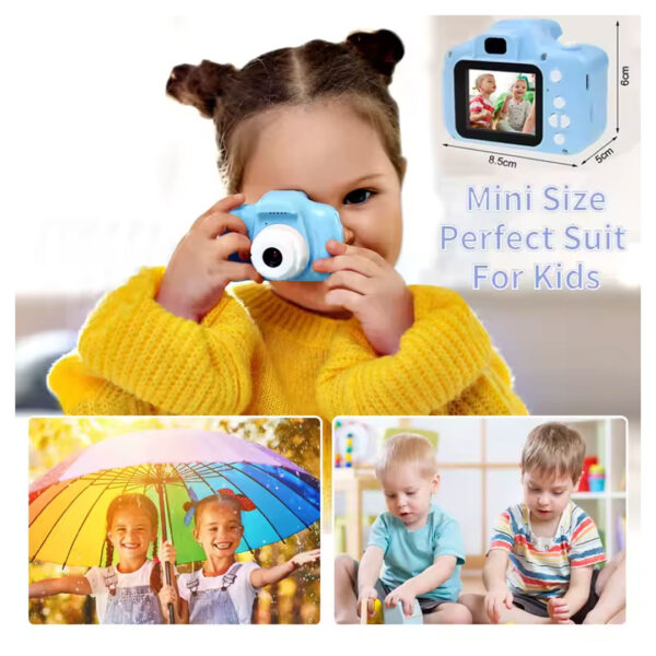 Mini Digital Camera for Kids (with Memory Card Slot)