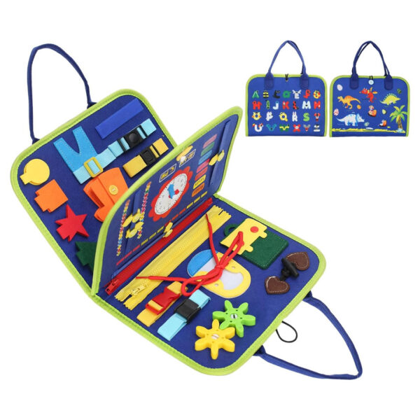 Montessori Busy Board for Toddlers