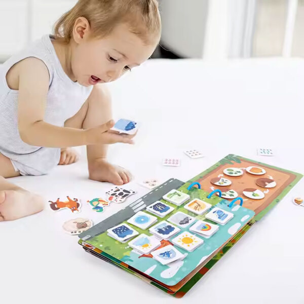 Montessori Busy Book for Toddlers