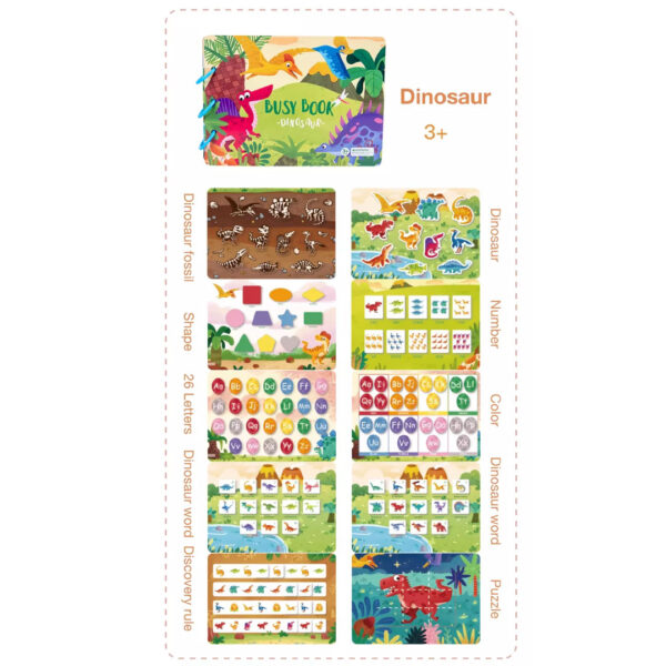 Montessori Busy Book for Toddlers