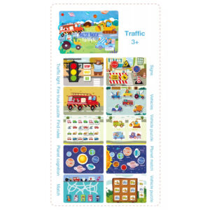 Montessori Busy Book for Toddlers