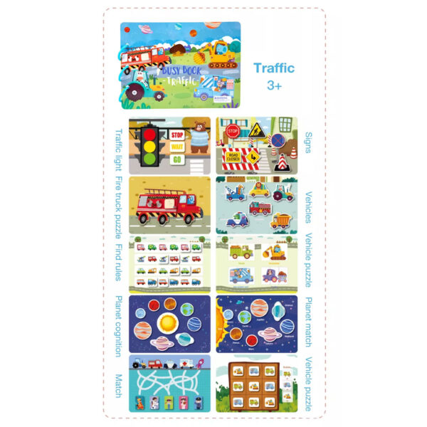 Montessori Busy Book for Toddlers