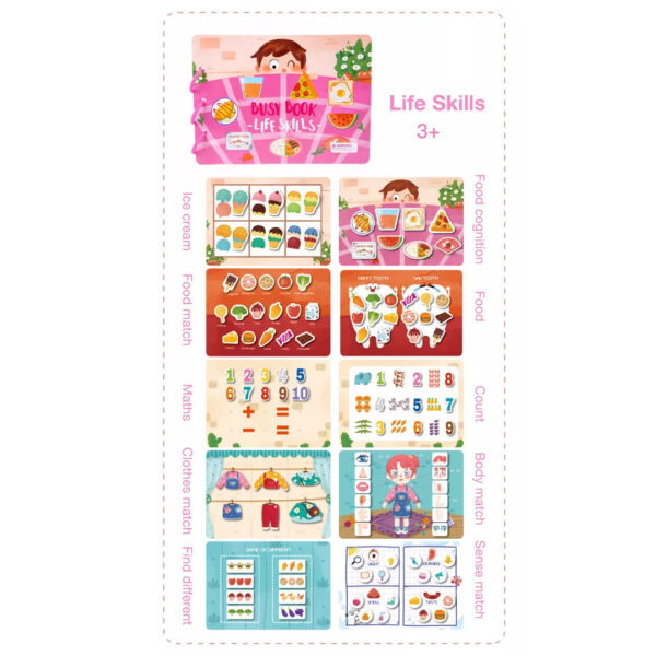 Montessori Busy Book for Toddlers