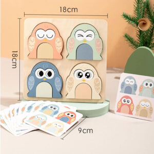 owl-face-changing-puzzle-2 Wooden Owl Face-Changing Puzzle – Matching Game for Kids